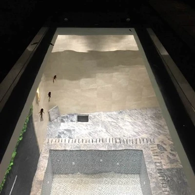 شادی کے لیے Plexiglass پول کا احاطہ